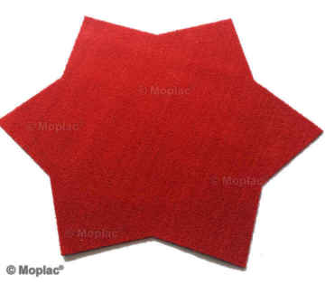 STELLA ROSSA CM100X100 - erba sintetica